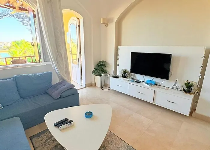 شقة El Gouna Stylish 2br Italian Compound Access الغردقة